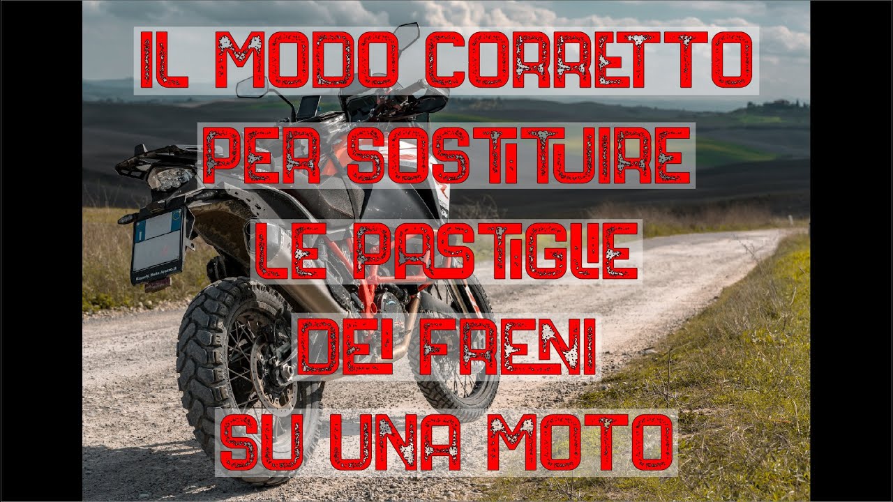 CHANGE KTM  BRAKE PADS (COME CAMBIARE LE PASTIGLIE DEI FRENI SU UNA KTM 1290 SUPER ADVENTURE)