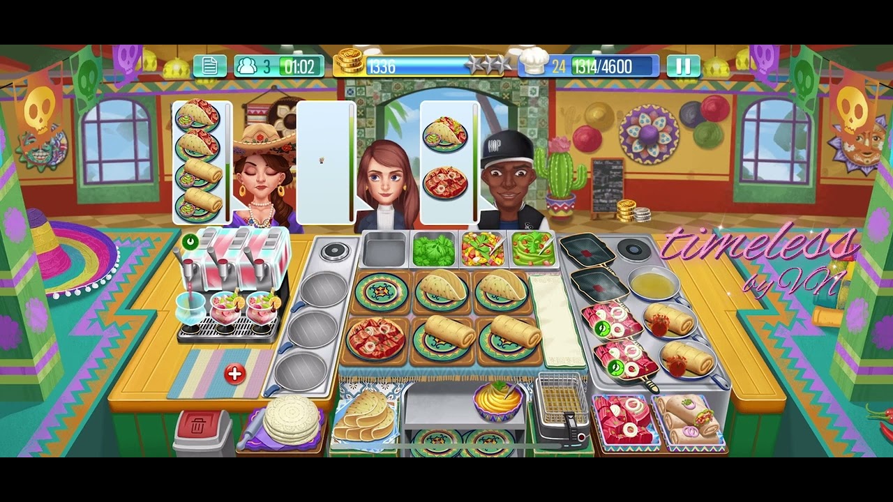 CRAZY COOKING Star Chef : Classic Mexican Resto | Stage 26-28 Completed with 3 Stars