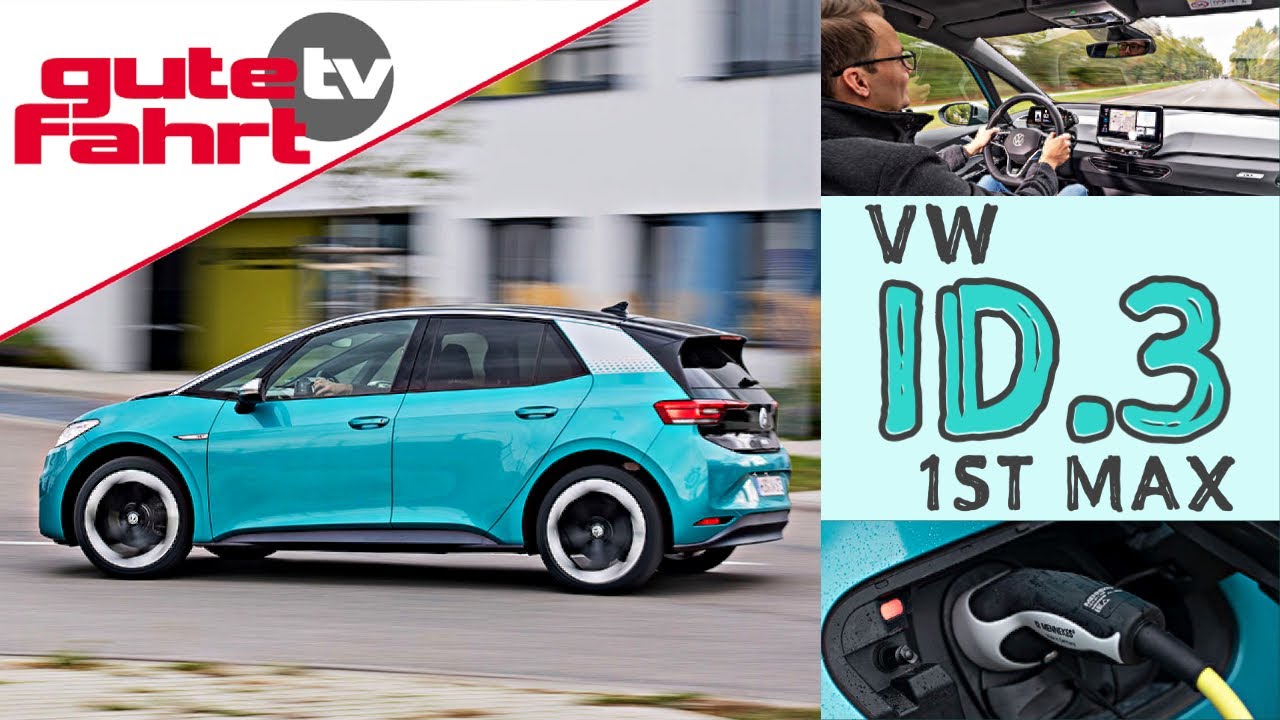 VW ID.3 Pro Performance 1ST Max im Praxistext: Technik, Verbrauch, Reichweite, Ladespeed | Review!