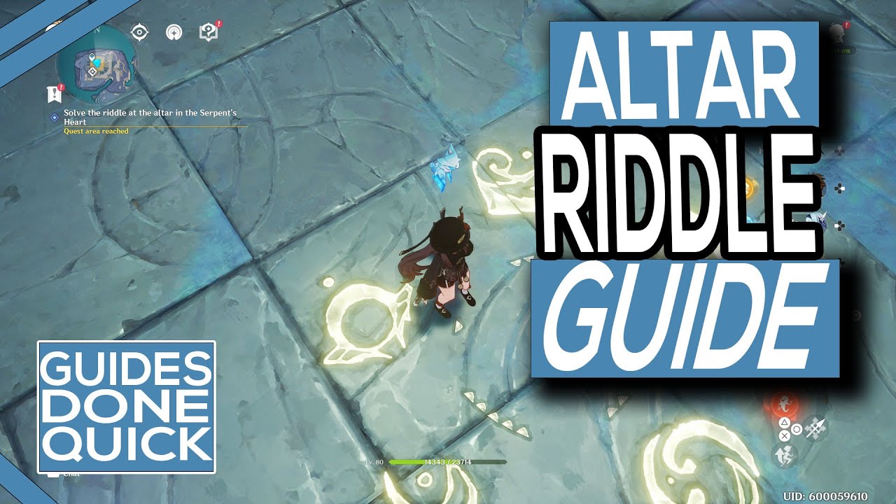 Как разгадать загадку у алтаря в &laquo;Сердце змея&raquo; в Genshin Impact