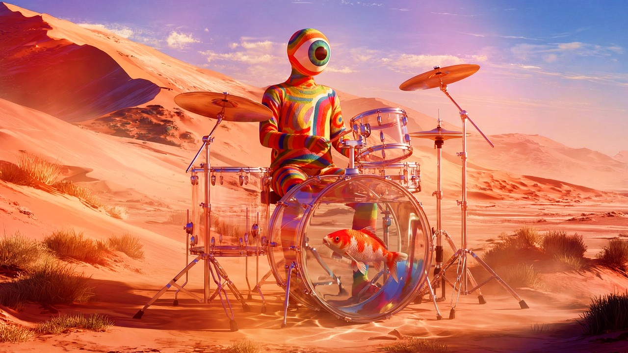 Sand & Frequencies | Psychedelic Hip Hop for Deep Work & Focus