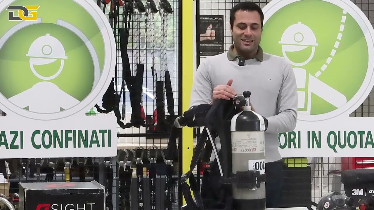 Tutte le caratteristiche dell'autorespiratore Propak di 3M Scott Safety
