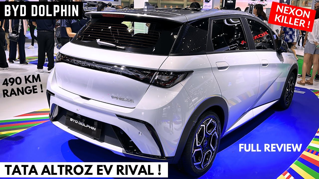 2025 BYD Dolphin Electric Hatchback - Rs 12 Lakh Electric Car | Tata Altroz EV & Tata Nexon Electric