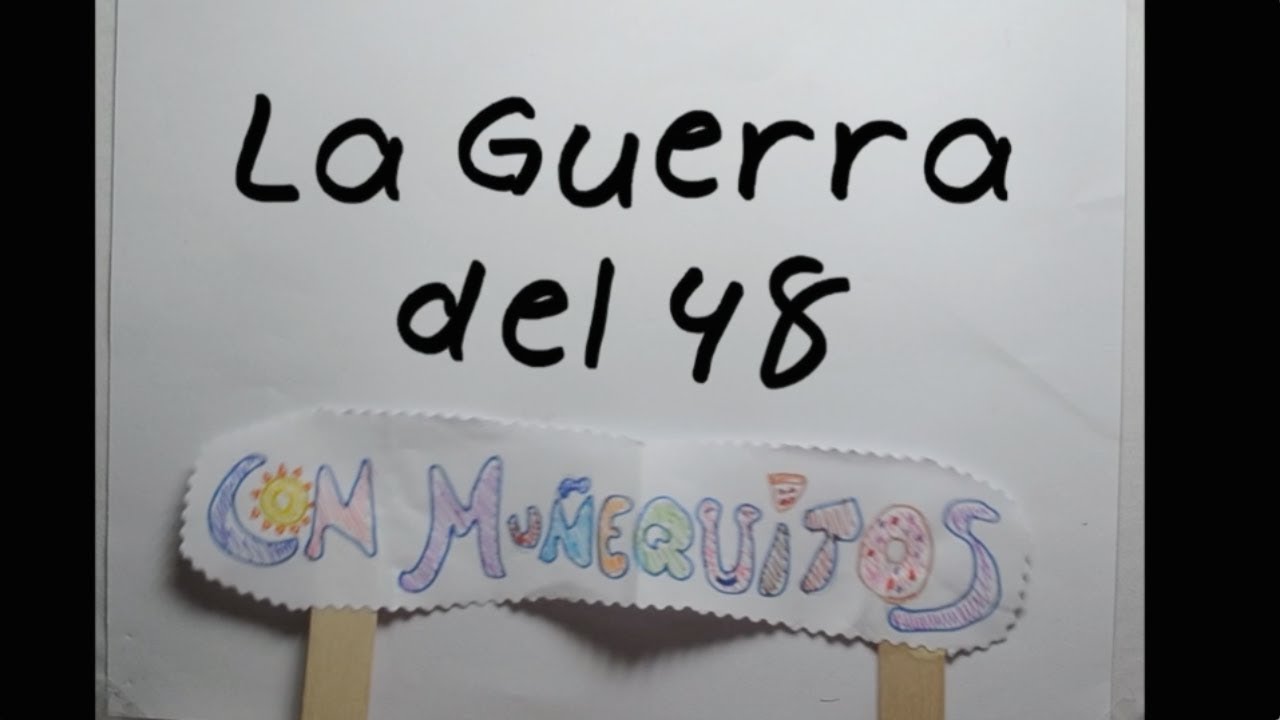 La Guerra Civil de Costa Rica en 1948 (con muñequitos)