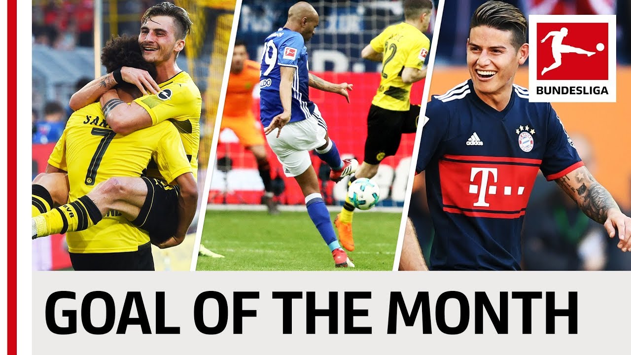 Top 10 Goals in April 2018 - Vote for the Goal of the Month