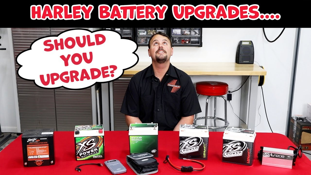 Lithium or AGM? What's the best Harley Davidson replacement battery? When and why should you upgrade