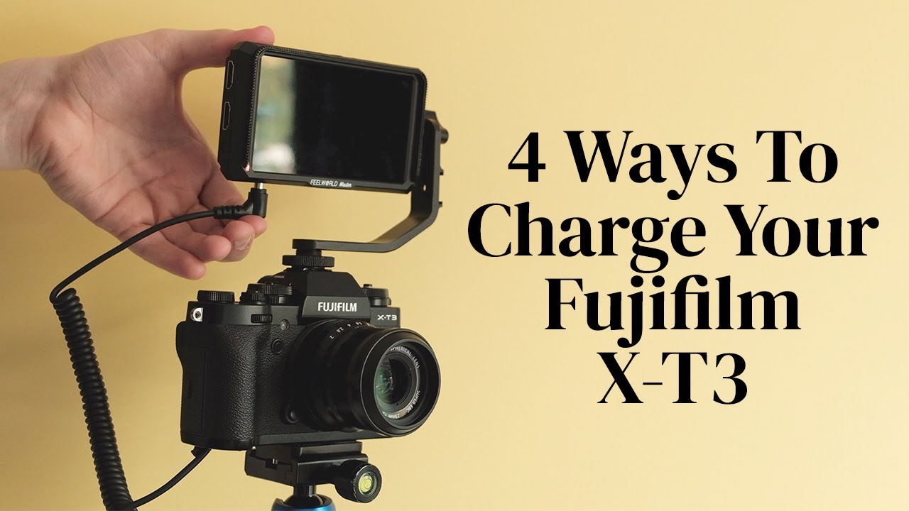 4 способа зарядить вашу фотокамеру Fujifilm X-T3
