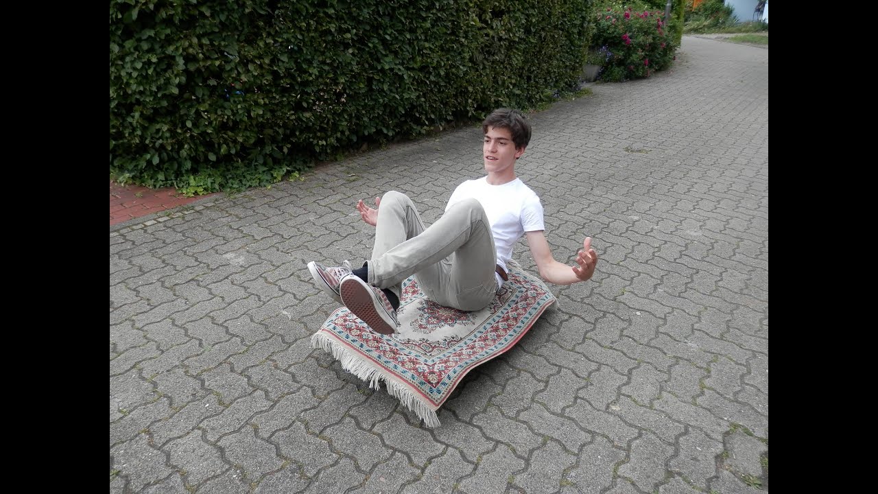 Ich kann fliegen ! #fliegender Teppich