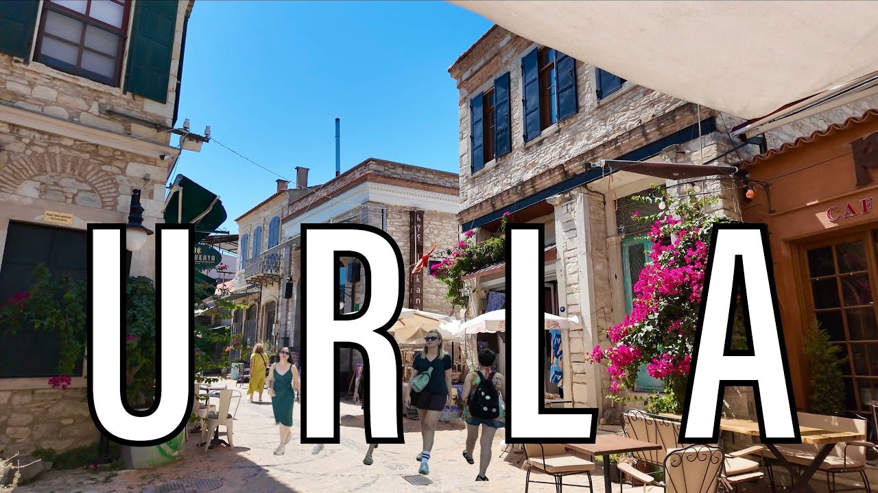 Urla İzmir 2024 Gezisi - walking Tour 4K #urla #izmir