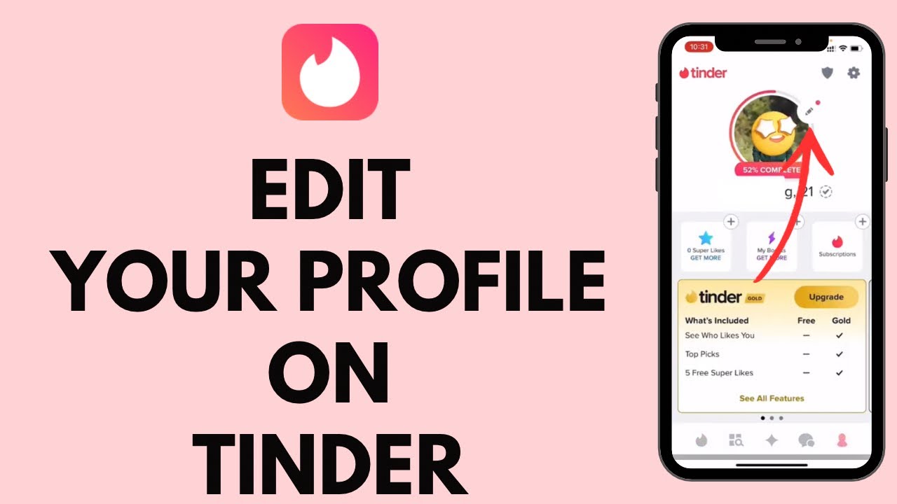 How to Edit Profile on Tinder (2024) | Edit Tinder Profile