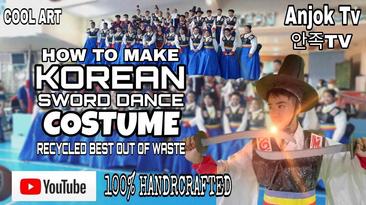 How to Make Recycled Korean Costume / Field Demo Champion