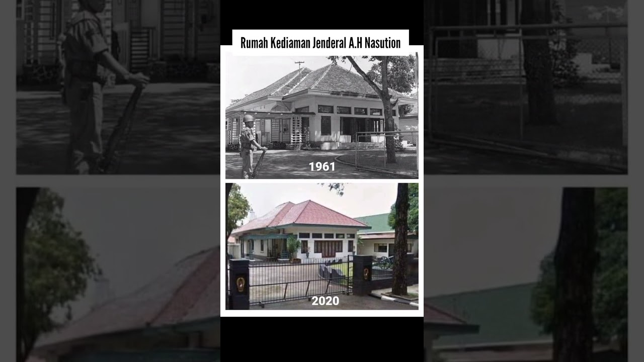 Rumah Kediaman Jenderal A.H Nasution #sejarah