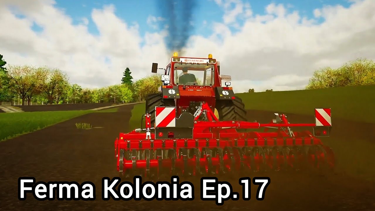 Fs22 Ferma Kolonia Ep.17 Dam cu discul iarba !
