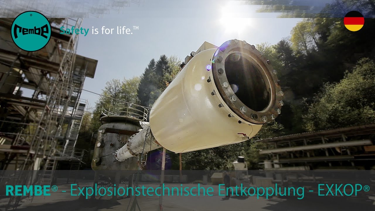 EXPLOSIONSTECHNISCHE ENTKOPPLUNG - REMBE&reg; EXKOP&reg;