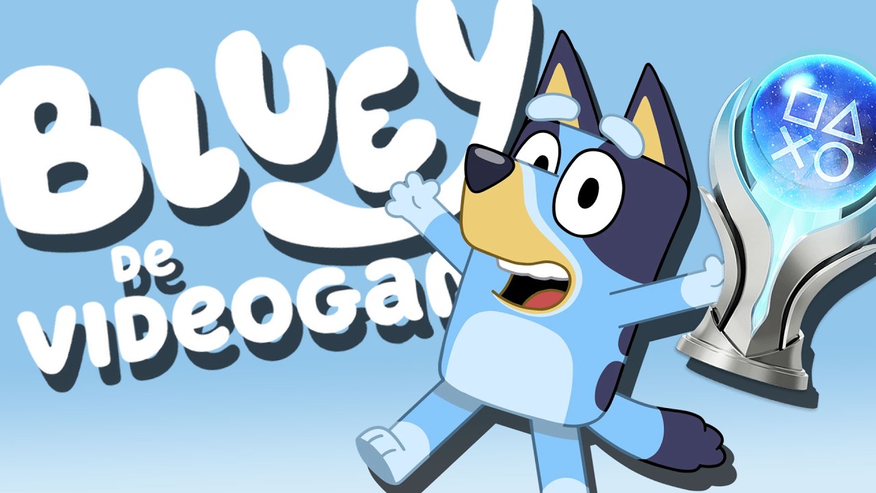 BLUEY  the videogame - COMPLETO y PLATINO - PS5