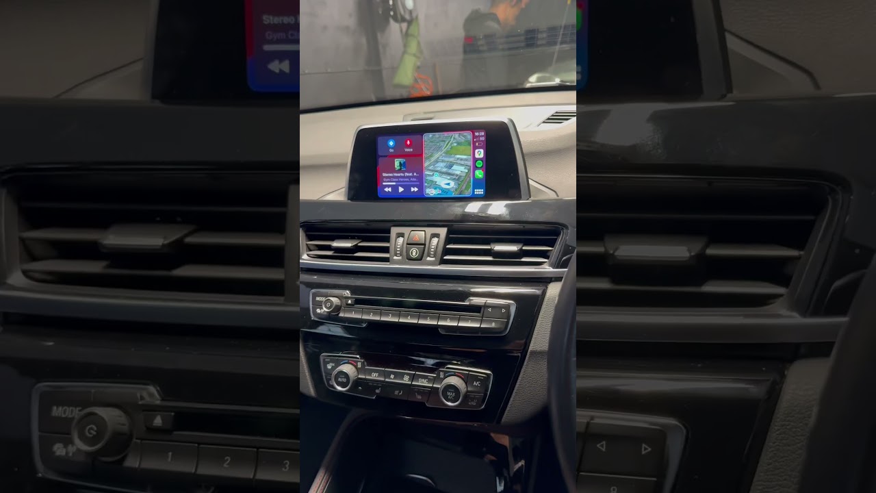 BMW F48 X1 enav_evo Apple CarPlay activation. 