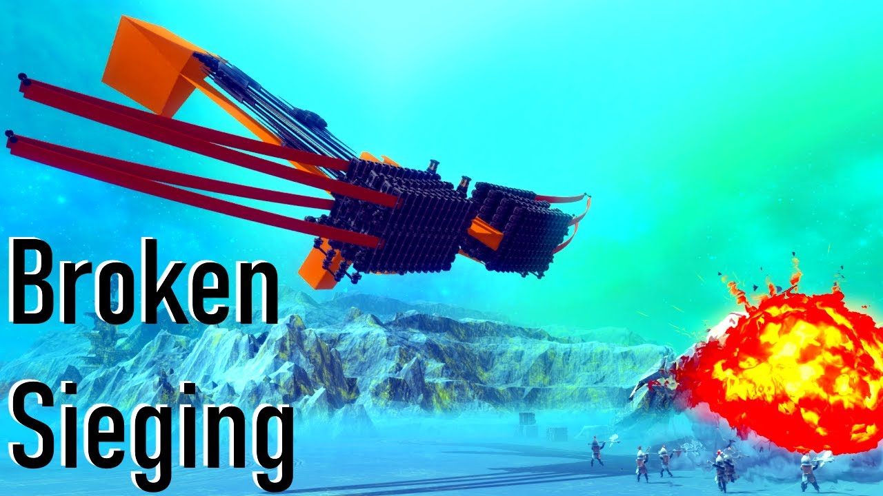 Making An Explosive Crossbow in Besiege