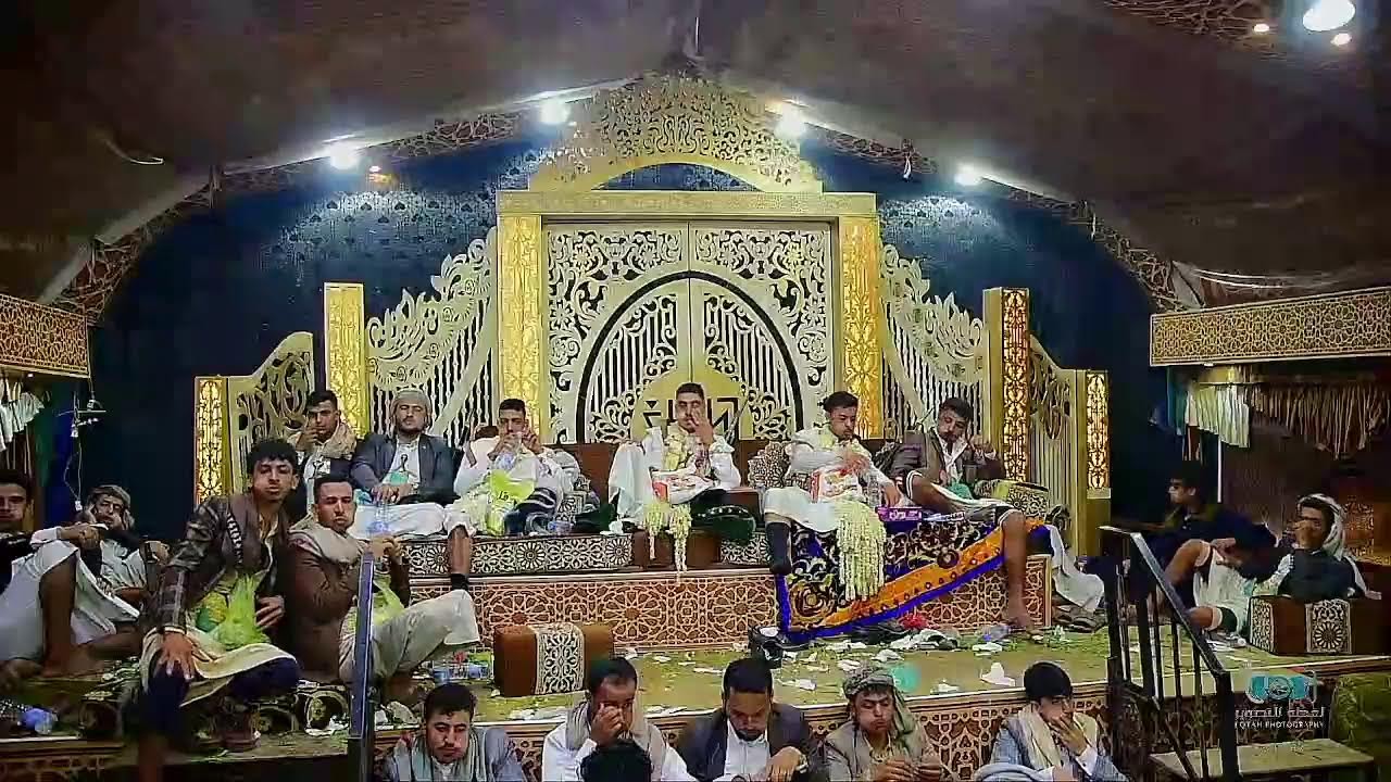 افراح آل الجلال  / الفنان احمد غازي والفنان محمد حمير محب