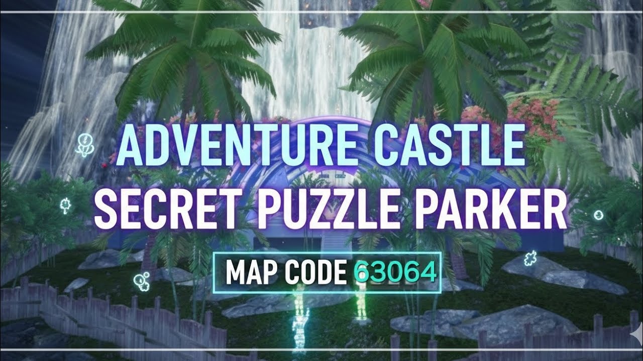 Bgmi wow Parkour map code 63064  | Adventure Castle Secret puzzle Parkour  |  #bgmi#pubg#wowmap#wow