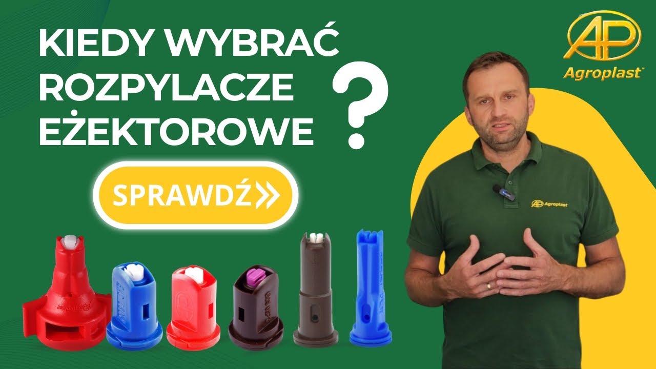 Rozpylacze eżektorowe