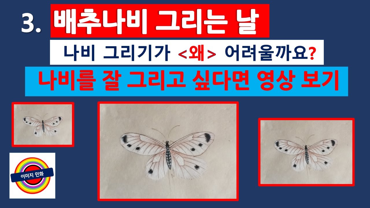 배추나비그리기,나비그리기,민화강좌,민화그리기,이미지민화,이숙경민화