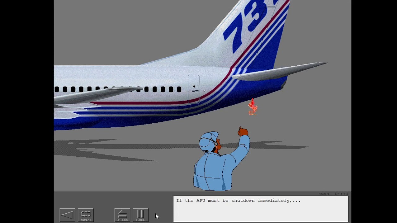 8. Boeing 737NG — Вспомогательная силовая установка (ВСУ)