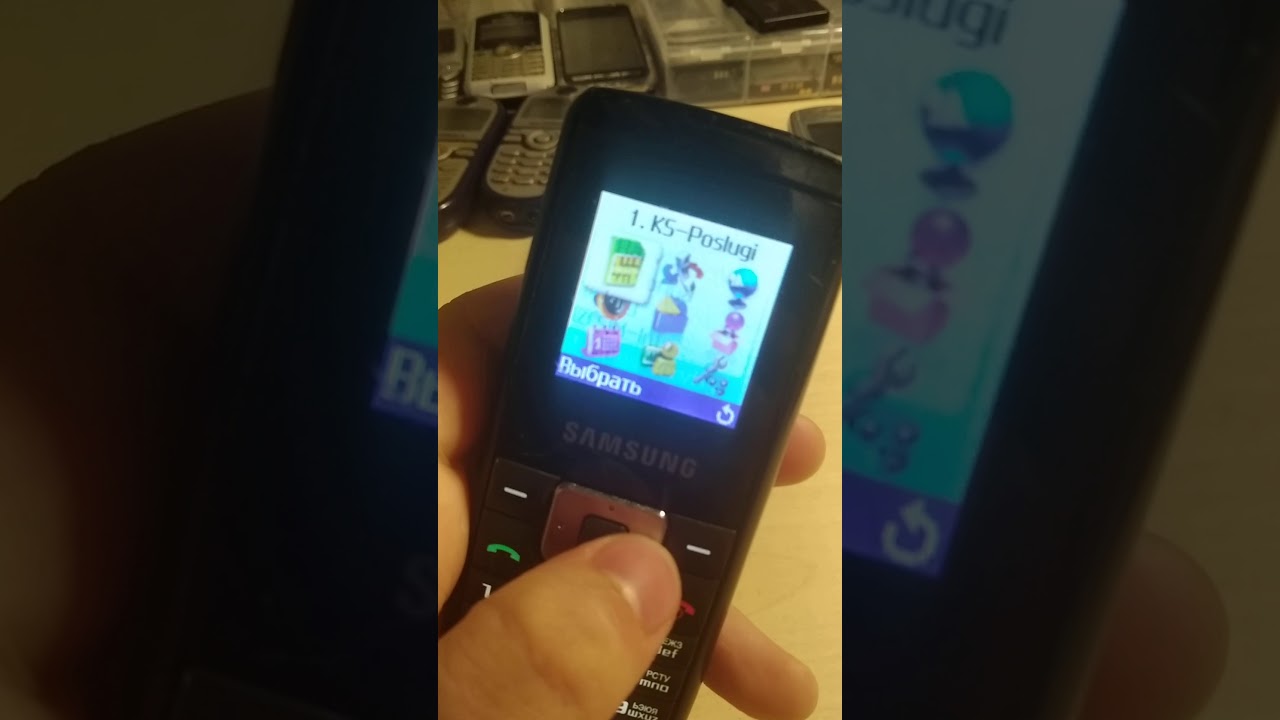 Samsung SGH B100 Обзор телефона.