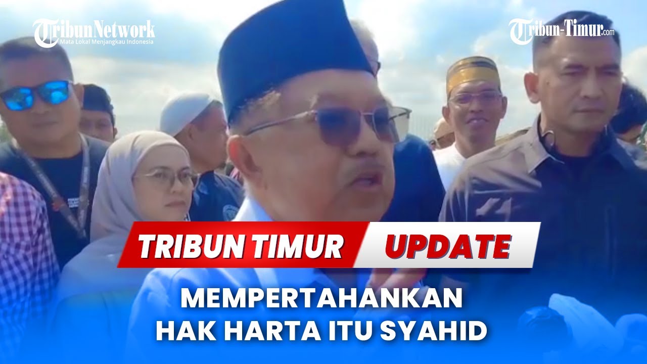 🔴JK Tinjau Lahan Proyek Property PT Hadji Kalla di Jl Metro Tanjung Bunga