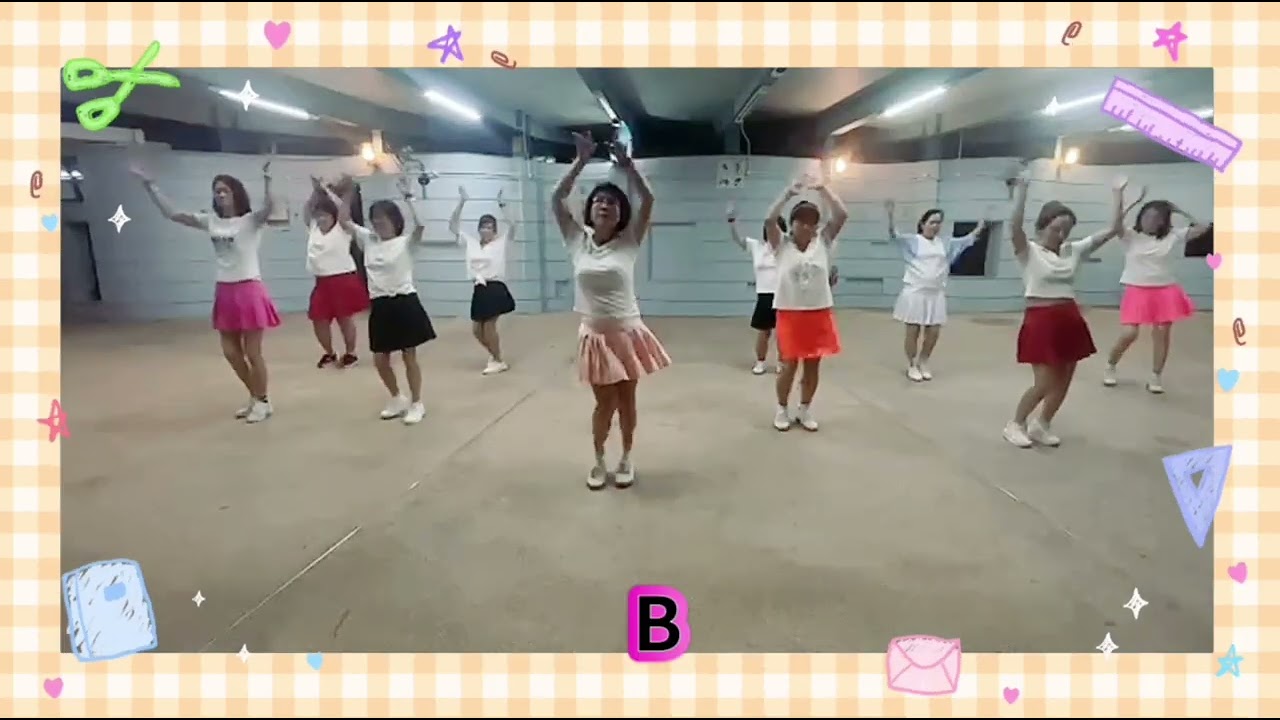 我有一个小秘密（广场舞）-练习版；Happy Madeline Dance Group(20/1/26)
