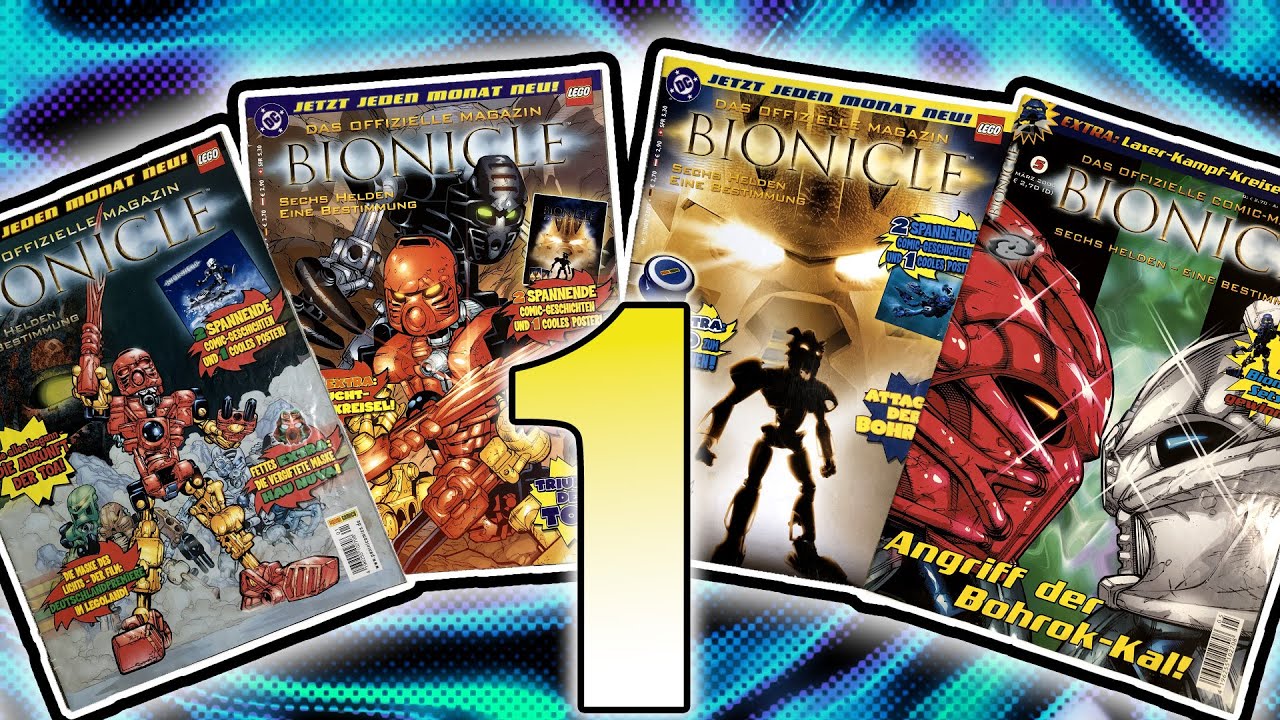Ich habe einen Stapel Bionicle magazine gekauft Teil 1