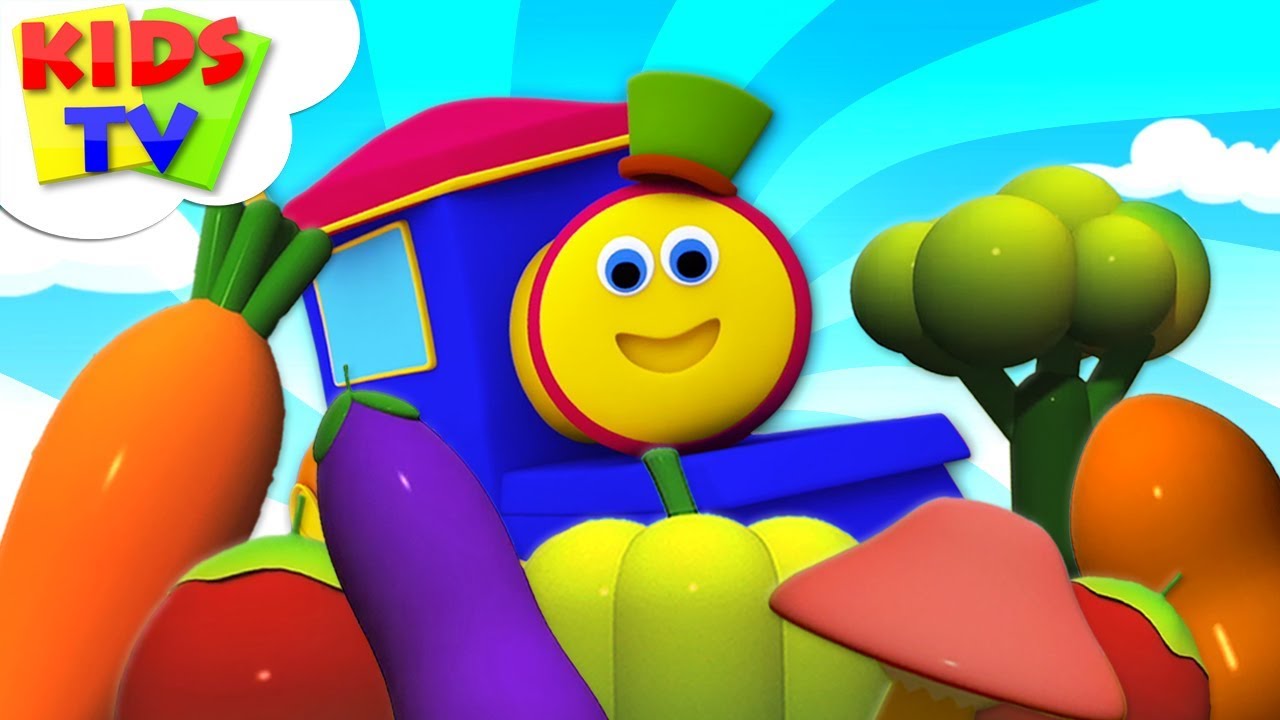 Learn Vegetables | Bob The Train | Learning Videos for Kids | Song For Babies by Kids Tv