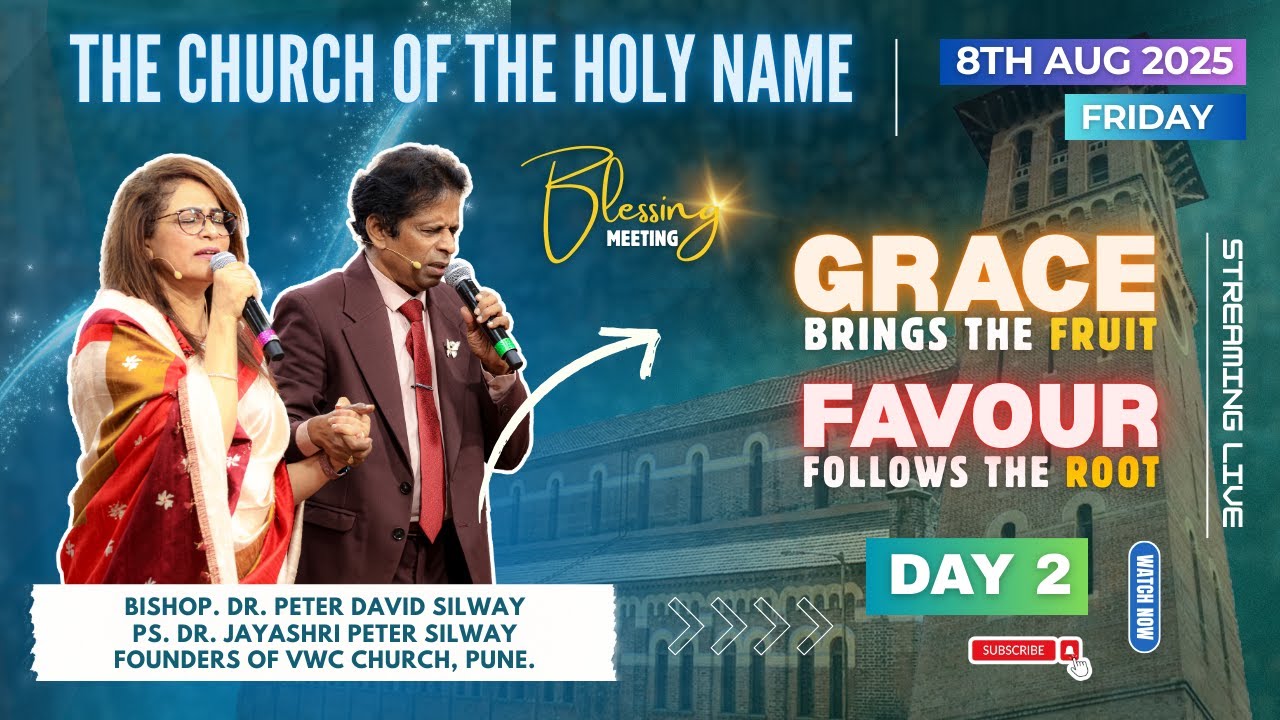 Peter Silway - GRACE BRINGS THE FRUIT, FAVOUR FOLLOWS THE ROOT | CHURCH OF THE HOLY NAME | 8/8/2025