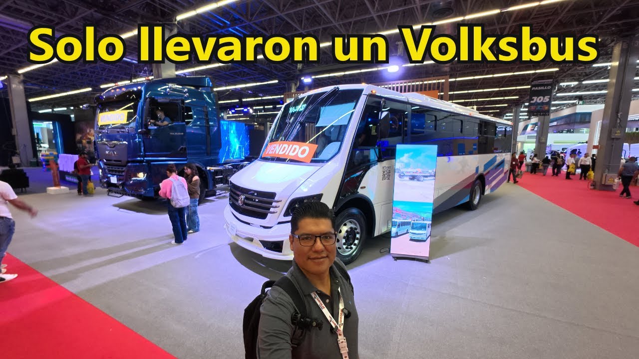 Visitando el stand de MAN/VOLKSWAGEN en ExpoTransporte 2025