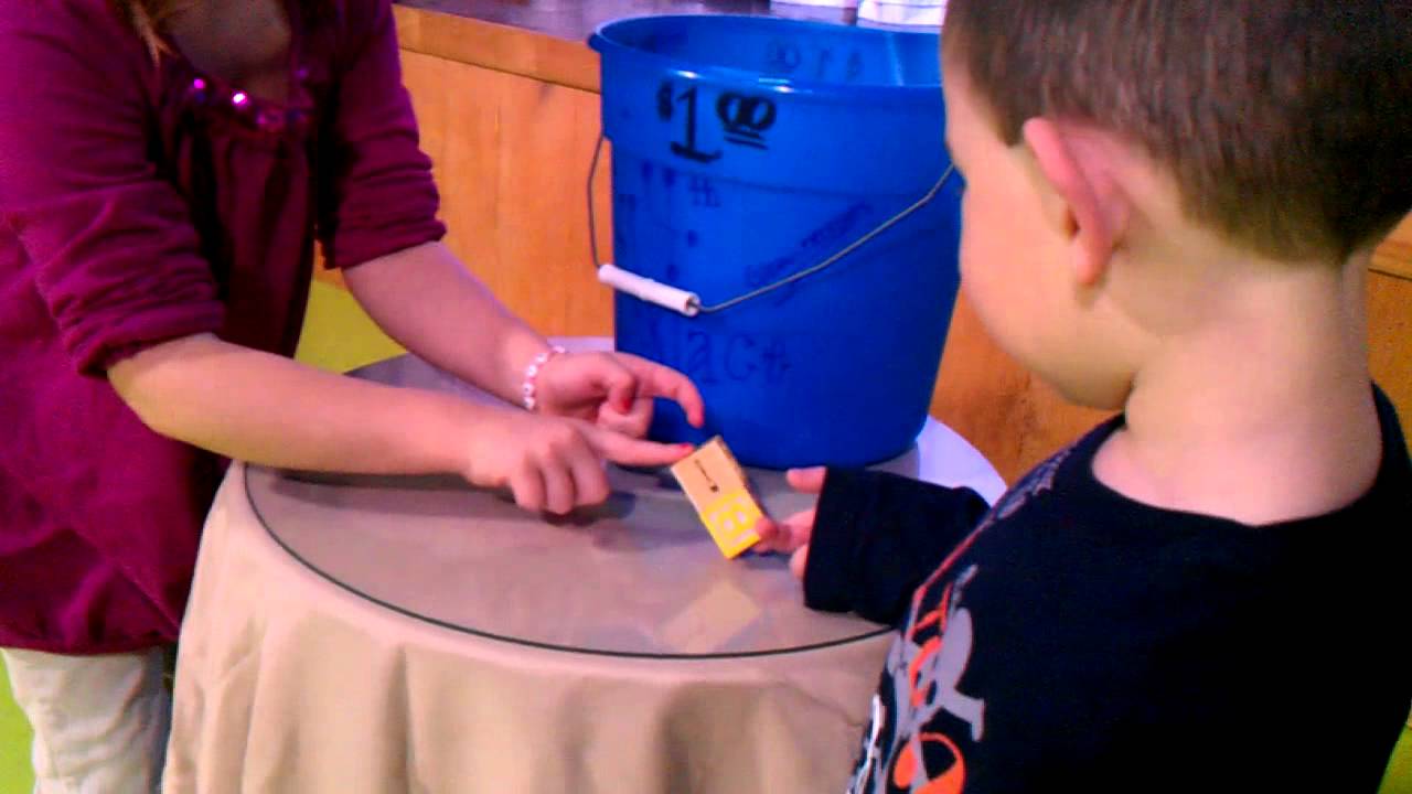 The Impossible Two Block Contest (Object Lesson)