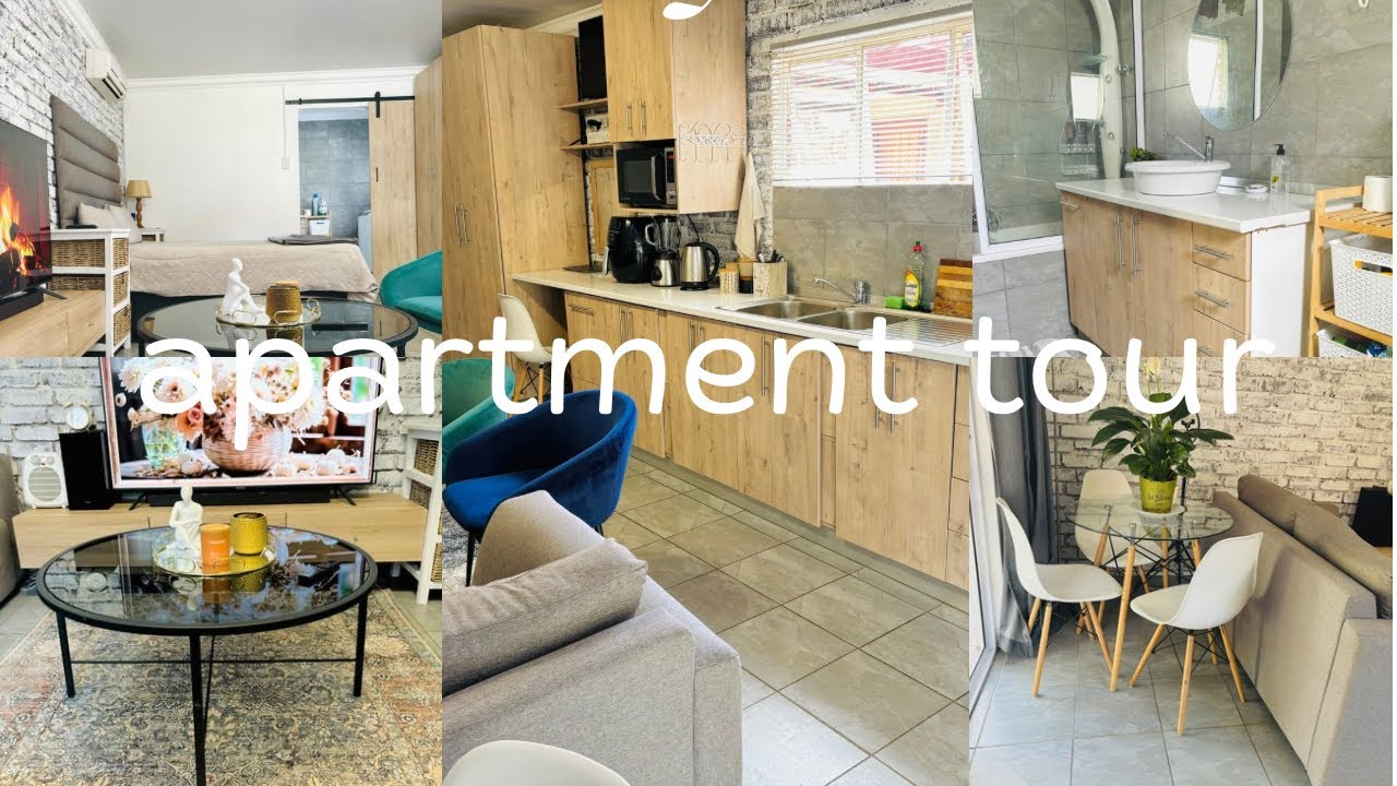Fully Furnished Apartment Tour | Living in a small town | South African YouTuber