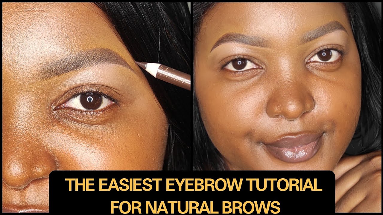 Easy Eyebrow Tutorial for beginners