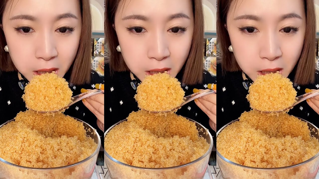 [MUKBANG] delicious crispy shrimp eggs rainbow - shrimp 파삭 파삭 한 알 무지개 - 새우 생