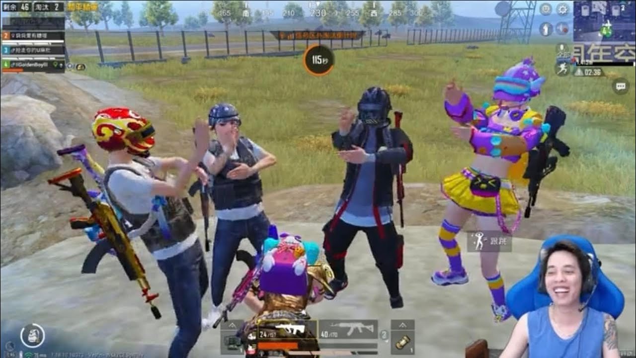 GOAT PUBG NAM BLUE