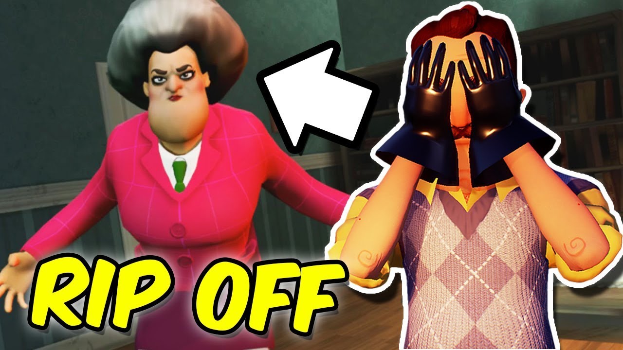 HELLO NEIGHBOR BECOMES A TEACHER! | Horrible Hello Neighbor Rip off Games