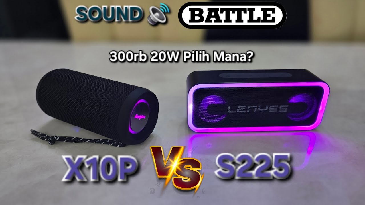 Energizer X10P BTS206 Vs Lenyes S225 | Sound Battle 8 Lagu | Wajib Headset | Bluetooth Speaker 🔊