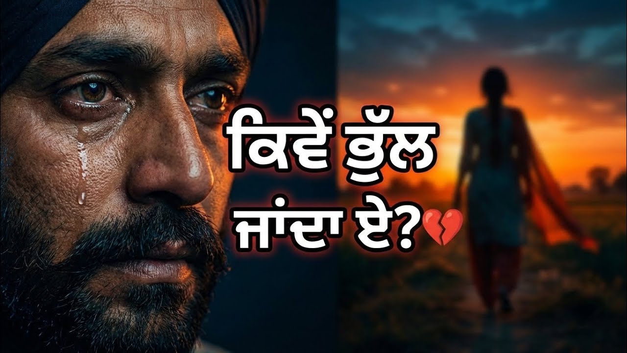 💔 ਕਿਵੇਂ ਭੁੱਲ ਜਾਂਦਾ ਏ punjabi sad song