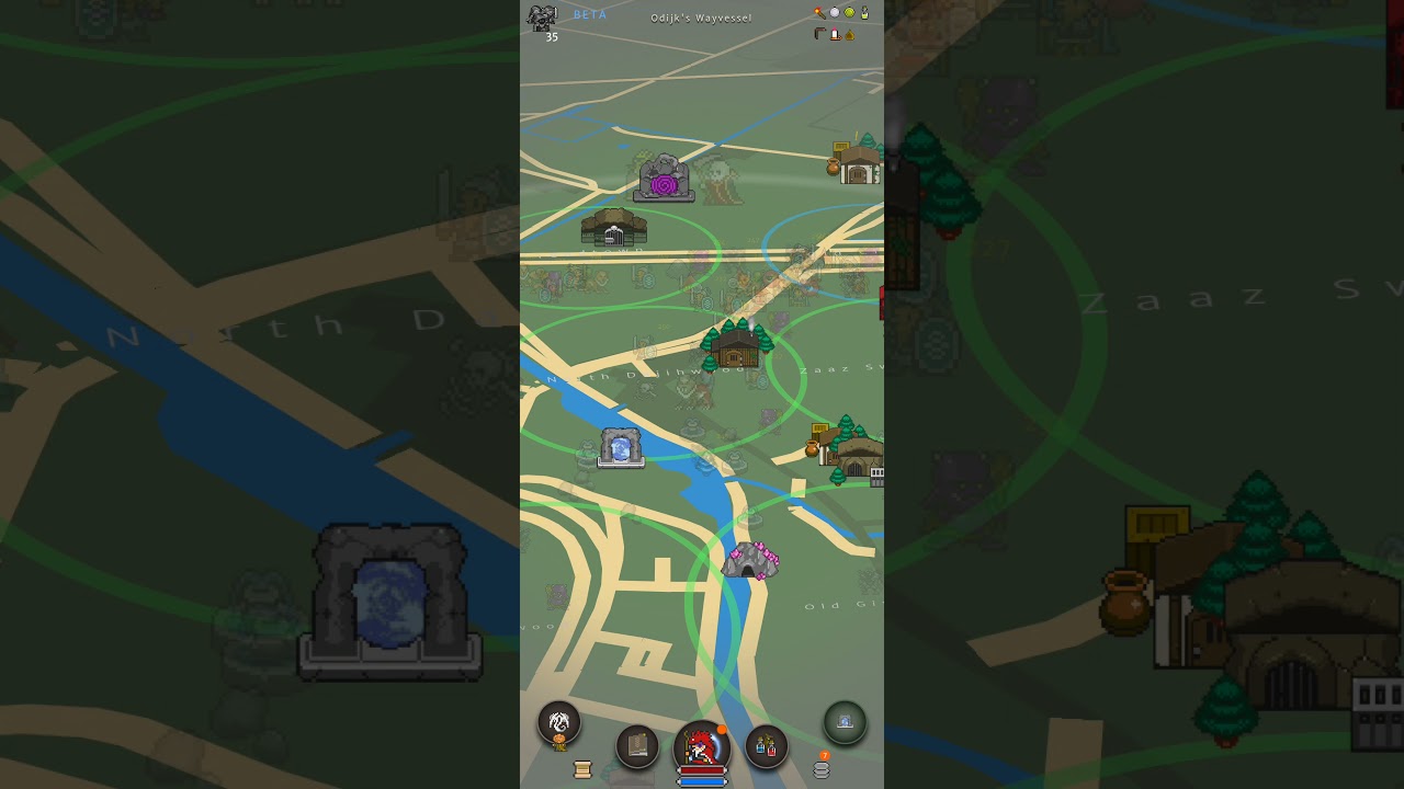 Orna RPG Beta 3.0 - 2x Underworld Portal dungeons in Horde mode looking for Summoning Scrolls
