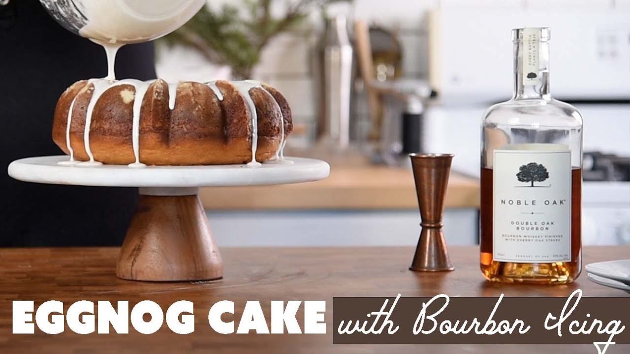 Eggnog Cake with Bourbon Icing | HOLIDAY TREATS