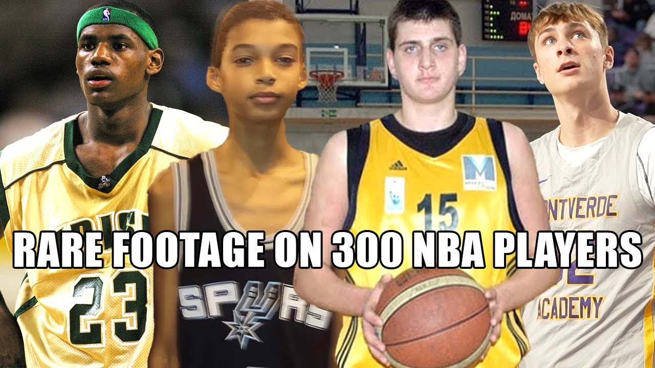 300 CURRENT NBA PLAYERS IN HIGH SCHOOL!