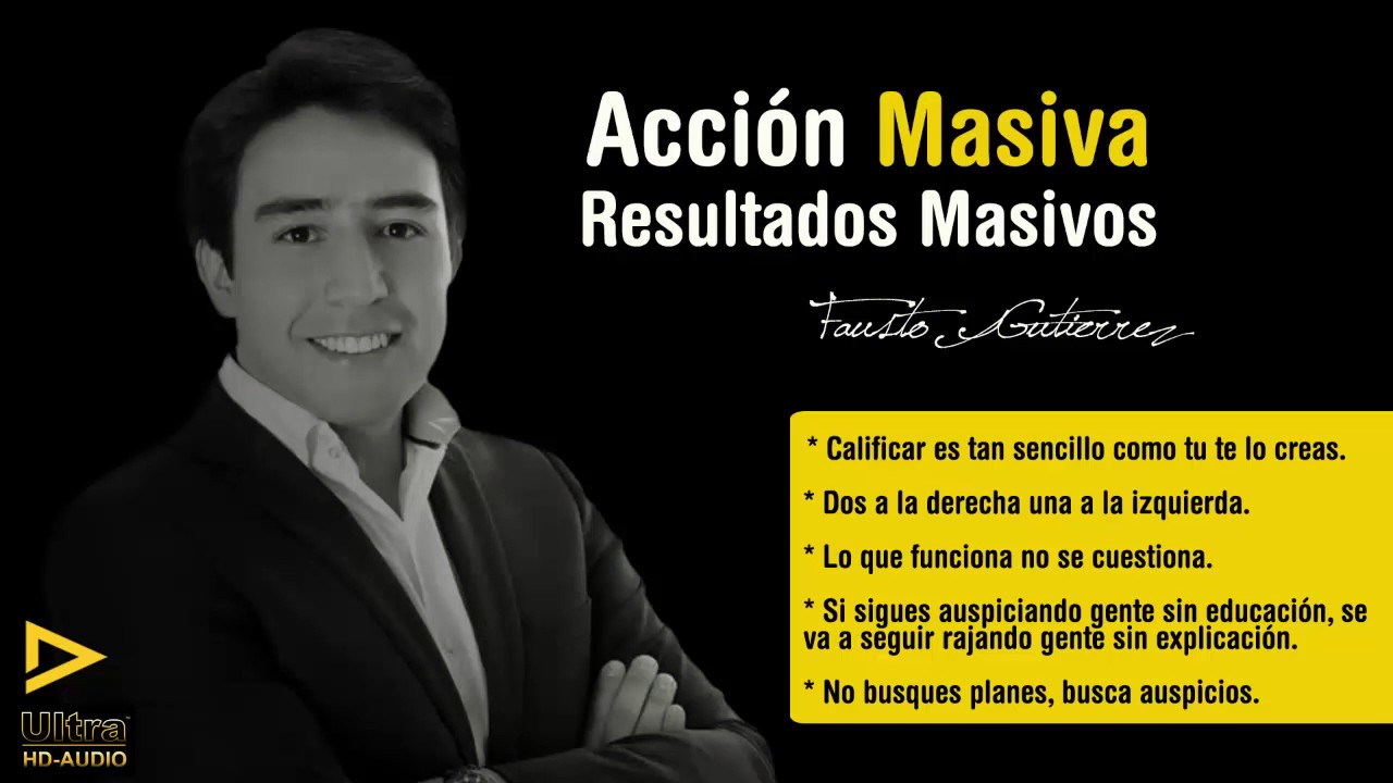 (((Amplay))) Acci&oacute;n Masiva Resultados Masivos - Fausto Gutierrez