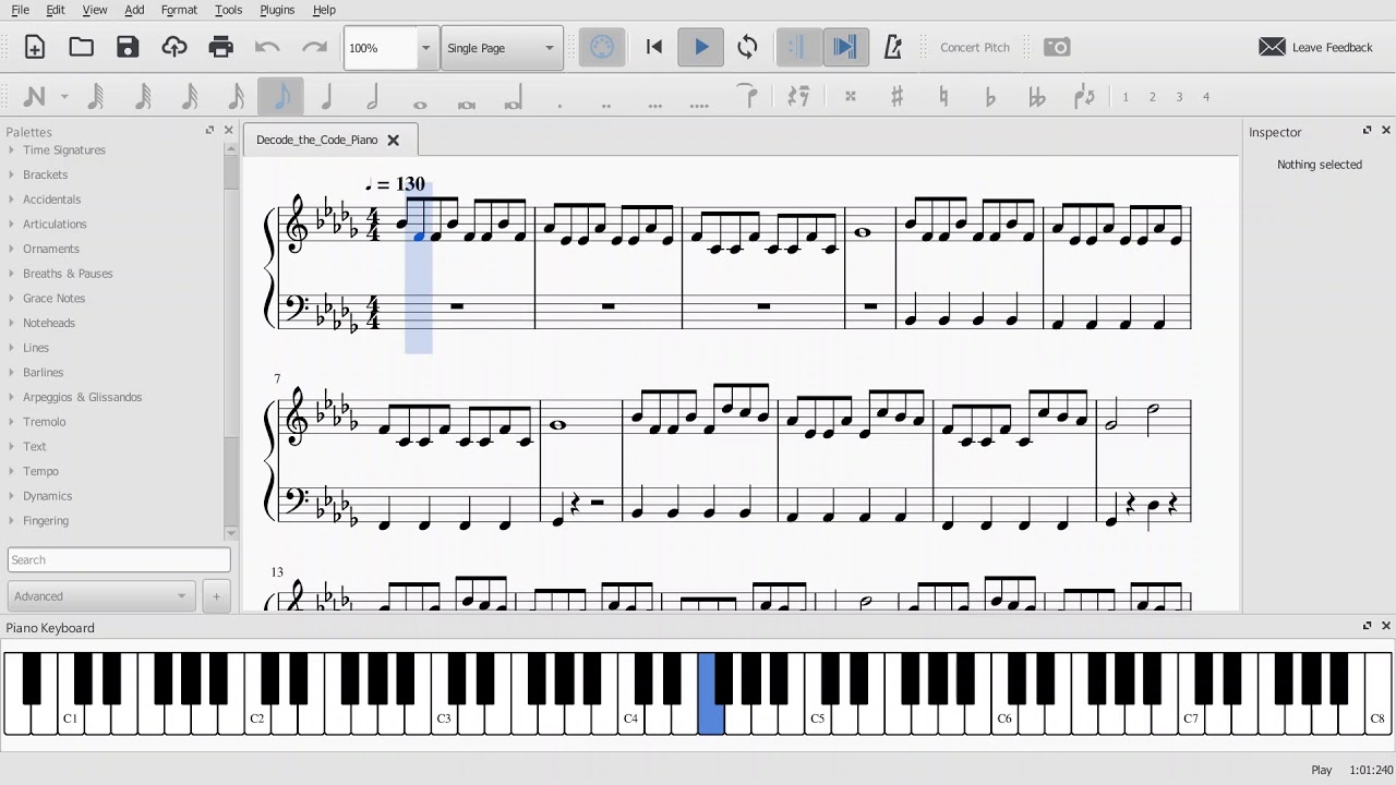 Decode the Code: Piano | Grand Violet