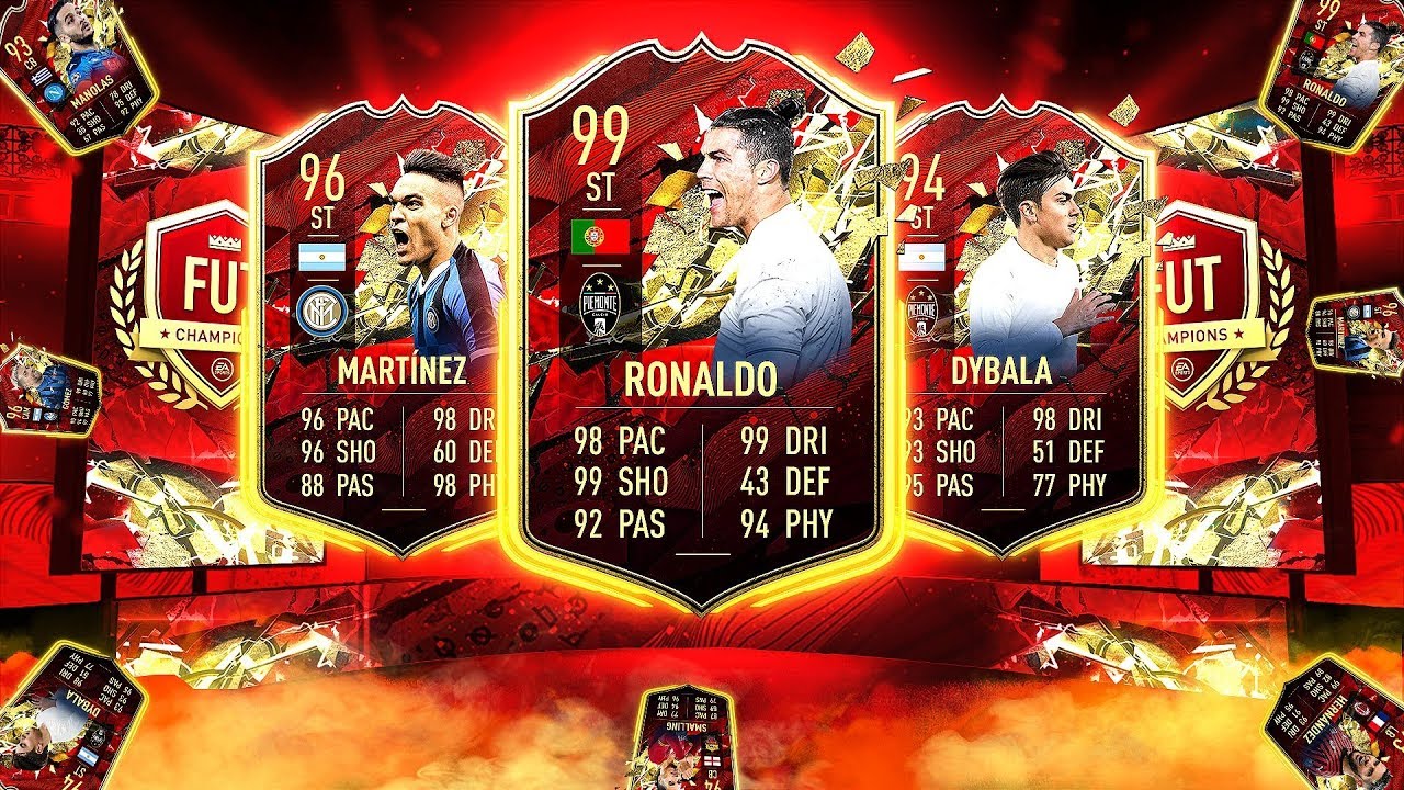 INSANE RED PICKS! SERIE A TOTS FUT CHAMPIONS REWARDS! #FIFA20 ULTIMATE TEAM