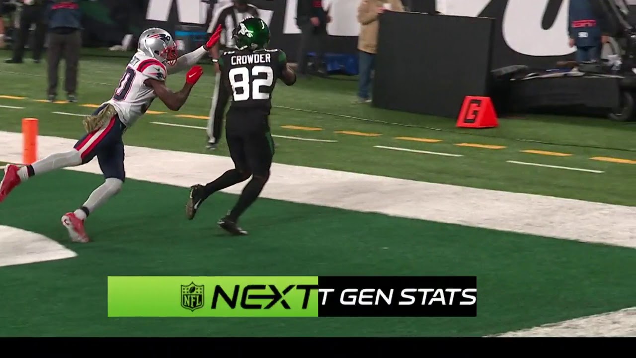 Jamison Crowder Makes Most Improbable Catch In NFL Since 2017 | Next Gen Stats | New York Jets