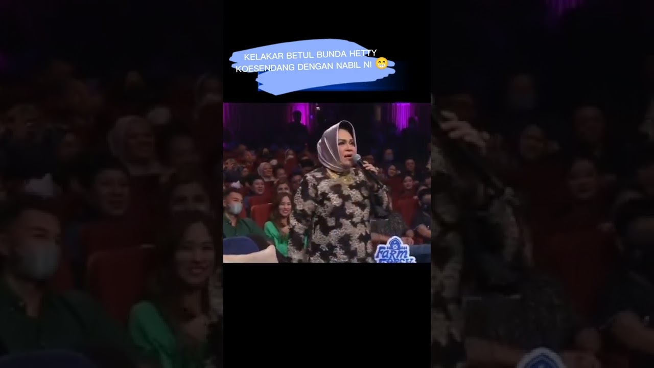 Bunda Hetty Koesendang Sentiasa Mengibur di GV9