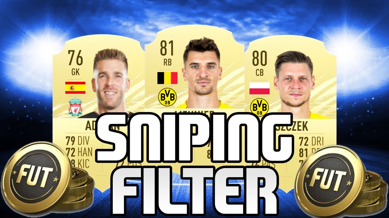 SUPER EASY LOW BUDGET SNIPING FILTERS! - FIFA 21